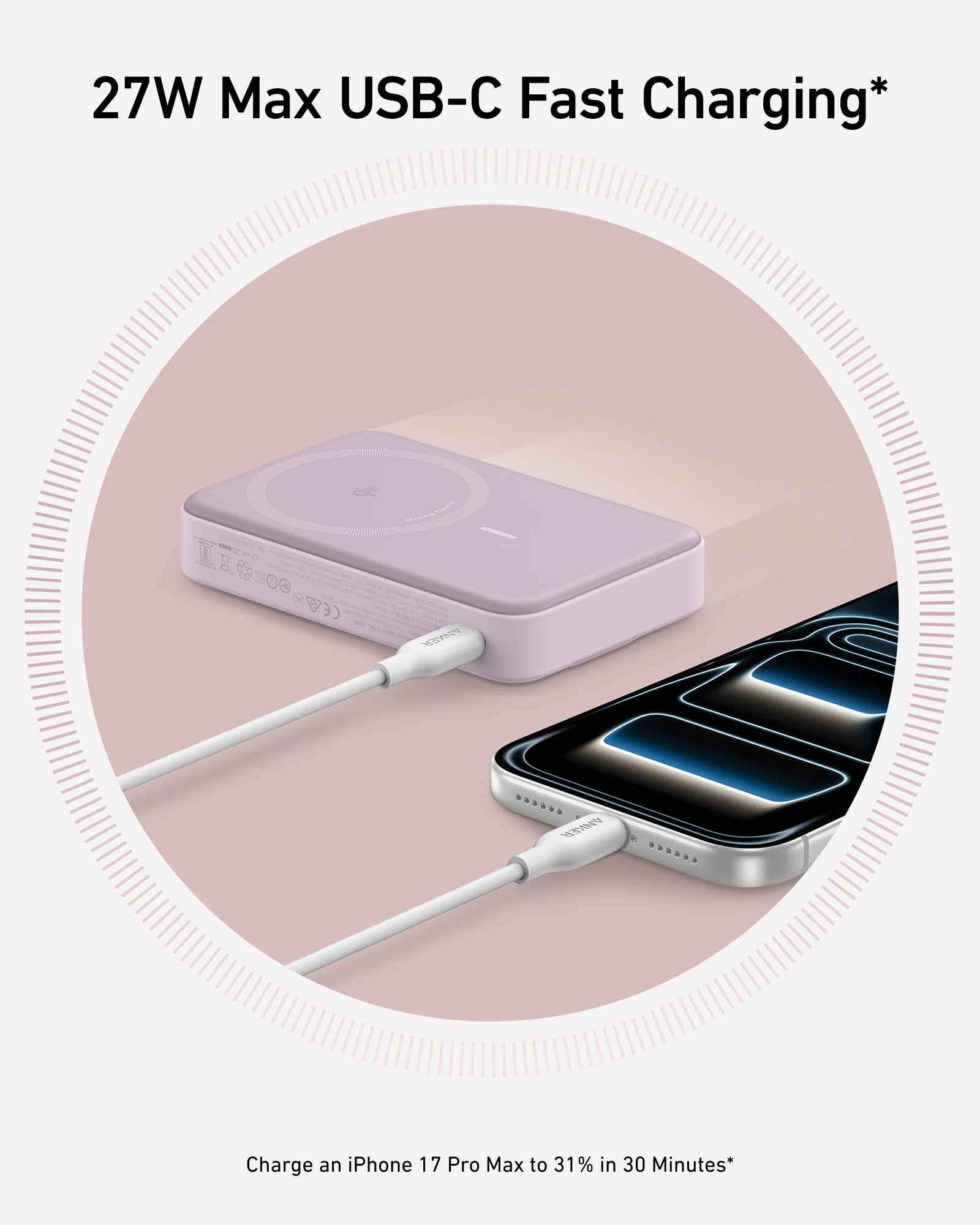 Anker MagGo Power Bank (10,000mAh), Qi2 15W Ultra-Fast Wireless Charging - Image 21