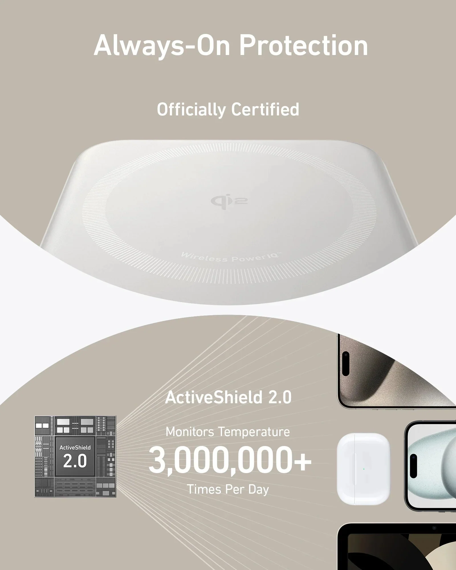 Anker MagGo Power Bank (10,000mAh), Qi2 15W Ultra-Fast Wireless Charging - Image 7
