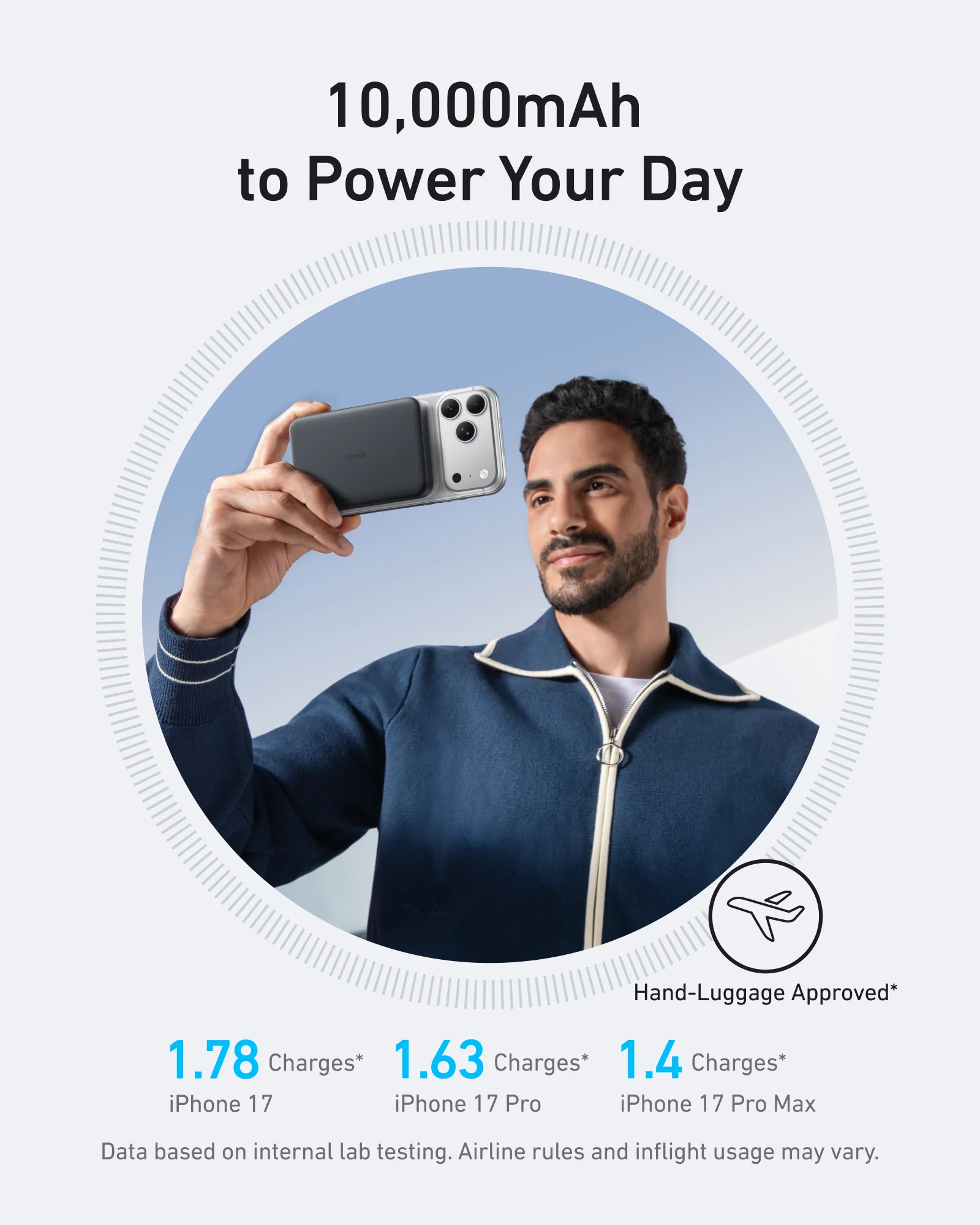Anker MagGo Power Bank, 10,000mAh Wireless Charger, Ultra-Slim, 15W Fast Charging - Image 11