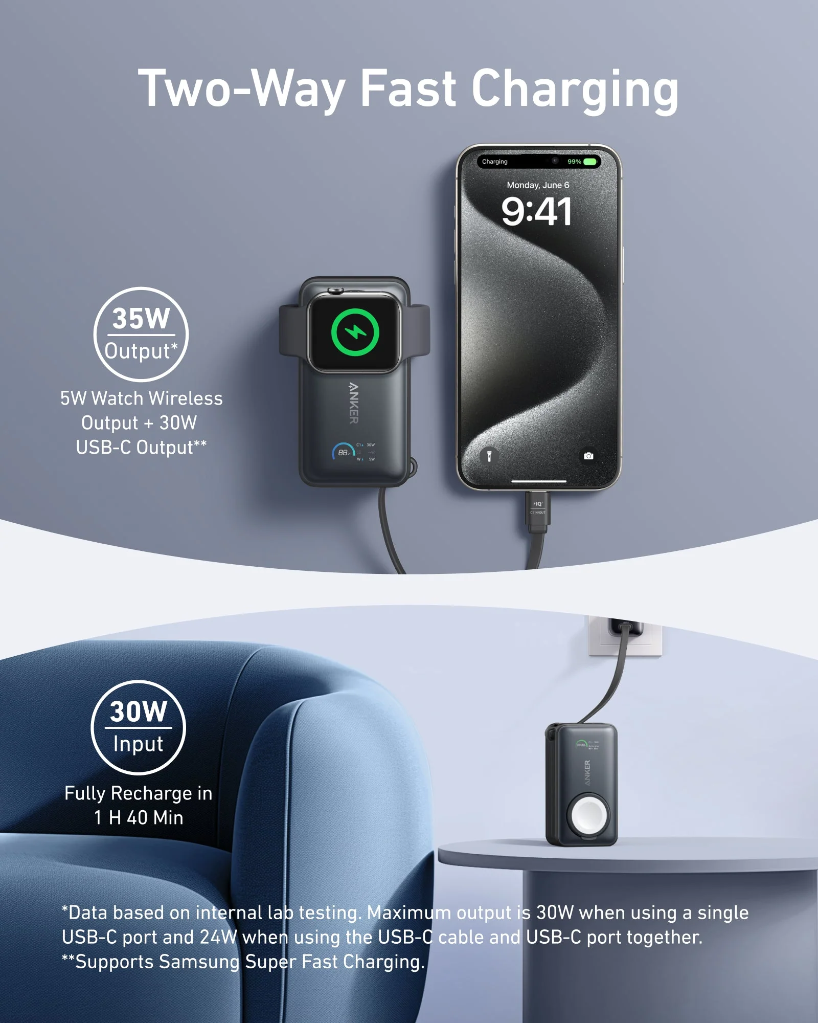 Anker MagGo Power Bank (10K, 35W, For Apple Watch) | Exclusive Livestream Offer - Image 9